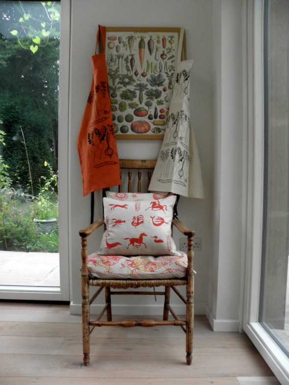 Vegetable textiles and print